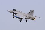 9238 @ LFRJ - Saab JAS-39C Gripen, Take off rwy 26, Landivisiau Naval Air Base (LFRJ) Tiger Meet 2017 - by Yves-Q