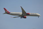 G-VPOP @ EGLL - Airbus A350-1041 on finals to 9R London Heathrow. - by moxy