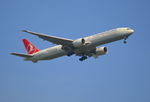 TC-JJO @ EGLL - Boeing 777-3F2/ER on finals to 9R London Heathrow. - by moxy