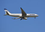 EP-IJB @ EGLL - Airbus A330-243 on finals to 9R London Heathrow. - by moxy