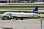 N768JB @ KFLL - On tow to parking
