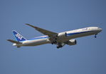 JA793A @ EGLL - Boeing 777-300(ER) on finals to 9R London Heathrow.