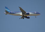 4K-AZ79 @ EGLL - Airbus A320-214 on finals to 9R London Heathrow.