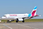 D-AGWE @ EGSH - Removed from paint shop with Eurowings colour scheme. - by keithnewsome
