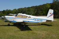 D-EFZC @ EDCS - a rare plane on this small airfield southwest of Berlin - by Steffen Rhode