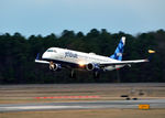 N190JB @ KRIC - Landing RIC - by Ronald Barker