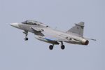 9820 @ LFRJ - Saab JAS-39D Gripen, Take off rwy 26, Landivisiau Naval Air Base (LFRJ) Tiger Meet 2017 - by Yves-Q