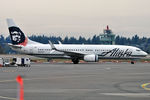 N537AS @ KSEA - Taxiing in after arrival - by Robert Kearney