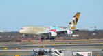 A6-APC @ KJFK - Landing JFK - by Ronald Barker