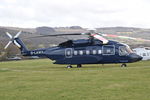 G-LAWX @ EGBC - G-LAWX at Cheltenham Racecourse. - by andrew1953