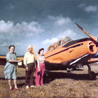 N9164H - Fairchild PT-26 was a used trainer purchased about 1941-42 by Franklin Miller.  Picture is at the Meadville PA airport.
According to Franklin’s log summary, he put 706 hours on the PT from the time of purchase until February 28, 1948. - by Franklin Miller (lohring Miller, his son)