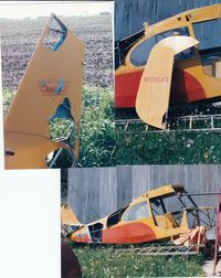 N83643 @ 8C5 - Visited a small airport in Toledo IA back in the 1990s. I came across this sad Champion outside a hanger. I think the wings were inside, if I remember correctly. Sorting through old photos and found this.  Looks like it was rebuilt and later wrecked. - by Ken Moffett