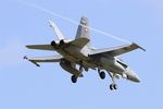 J-5020 @ LFRJ - Swiss Air Force McDonnell Douglas FA-18C Hornet, On final rwy 08, Landivisiau Naval Air Base (LFRJ) Tiger Meet 2017 - by Yves-Q