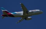 D-AGWL @ EGSH - Departing Norwich following repaint - by AirbusA320