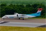 LX-LQJ @ EDDR - De Havilland Canada DHC-8-402Q, - by Jerzy Maciaszek