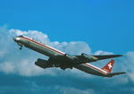 HB-IDZ @ LMML - DC8 HB-IDZ Balair - by Raymond Zammit
