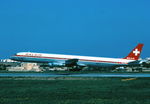HB-IDZ @ LMML - DC8 HB-IDZ Balair - by Raymond Zammit