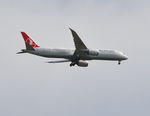 TC-LLA @ EGLL - Boeing 787-9 Dreamliner on finals to 9R London Heathrow. - by moxy