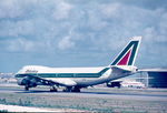 I-DEMU @ LMML - B747-I-DEMU Alitalia - by Raymond Zammit