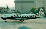 G-AOYN @ LMML - Vickers Viscount G-AOYN British Air Ferries - by Raymond Zammit