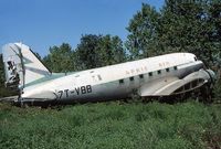 F-BJUT - 1941 DC3C-S1C3G (C-47) USAAF tail number 41-18349. 1st becam N22410, 2nd to I-LUCE of Alitalia. 3rd as F-BJUT for Air Inter Europe. 4th leased to Air Atlantique. 5th to Afric Air of Algeria. Scrapped at Toulouse France (Montaudran/Ramonville (XYT/LFIO). - by Ruud