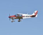 G-GCUF @ EGBJ - G-GCUF landing at Gloucestershire Airport.