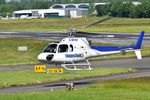 G-WHST @ EGBJ - G-WHST landing at Gloucestershire Airport. - by andrew1953