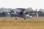 2 @ LFRJ - Grumman E-2C Hawkeye, Take off rwy 26, Landivisiau Naval Air Base (LFRJ) Tiger Meet 2017 - by Yves-Q