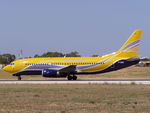 F-GIXI @ LMML - B737-300 F-GIXI Europe Aeropost - by Raymond Zammit
