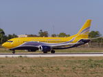 F-GIXT @ LMML - B737-300 F-GIXT Europe Aeropost - by Raymond Zammit