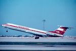 DM-SCK @ LMML - Tupolev Tu134A DM-SCK Interflug - by Raymond Zammit