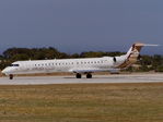 5A-LAA @ LMML - Bombardier CRJ-900ER 5A-LAA Libyan Airlines - by Raymond Zammit