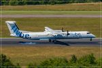 G-ECOE @ EDDR - De Havilland Canada DHC-8-402Q, - by Jerzy Maciaszek