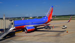 N491WN @ KRIC - At the gate RIC - by Ronald Barker