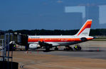 N742PS @ KRIC - At the gate Richmond   PSA livery - by Ronald Barker