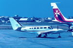 G-GOSH @ LMML - Cessna 404 G-GOSH Northair - by Raymond Zammit