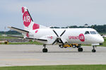 SP-KPZ @ LOWW - Sprint Air Saab 340A(F) - by Thomas Ramgraber