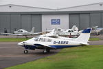 G-ASRO @ EGBJ - G-ASRO at Gloucestershire Airport.