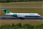 YR-FKA @ EDDR - Fokker 100 (F-28-0100) - by Jerzy Maciaszek