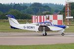 G-BOWY @ EGSH - Departing from Norwich. - by Graham Reeve