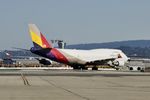 HL7413 @ KSFO - 1991 Boeing 747 SFO 2020. - by Clayton Eddy