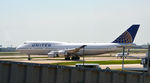 N182UA @ KORD - Taxi O'Hare - by Ronald Barker