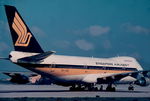 9V-SQE @ LMML - B747 9V-SQE Singapore Airlines - by Raymond Zammit