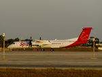 VT-SUA @ LMML - De Havilland DHC-8 VT-SUA Spicejet - by Raymond Zammit