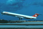 HB-INP @ LMML - MD-81 HB-INP Swissair - by Raymond Zammit