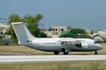 D-AMGL @ LMML - Bae146 D-AMGL WDL Aviation - by Raymond Zammit