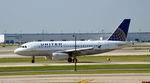 N814UA @ KORD - Taxi for takeoff O'Hare
