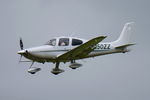 N150ZZ @ EGSH - Landing at Norwich. - by Graham Reeve