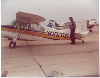 N3370E @ KSDM - Probably 1976 at Flying J FBO at Brown Field. Ralph Buck checked me out in my first taildragger....one of many to follow. 
Mike McCrae - by Michael McCrae