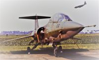 FC-01 @ EBFN - Stored at Koksijde while a BAF C130H performing a tactical landing - by j.van mierlo